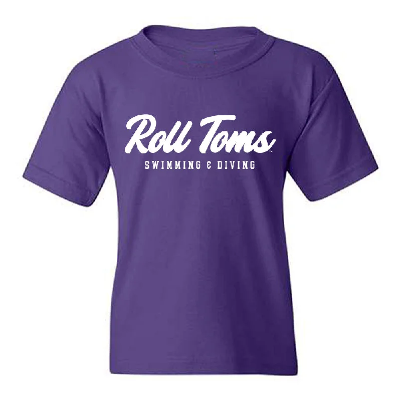UST - NCAA Women's Swimming & Diving : Grace Hehr - Youth T-Shirt