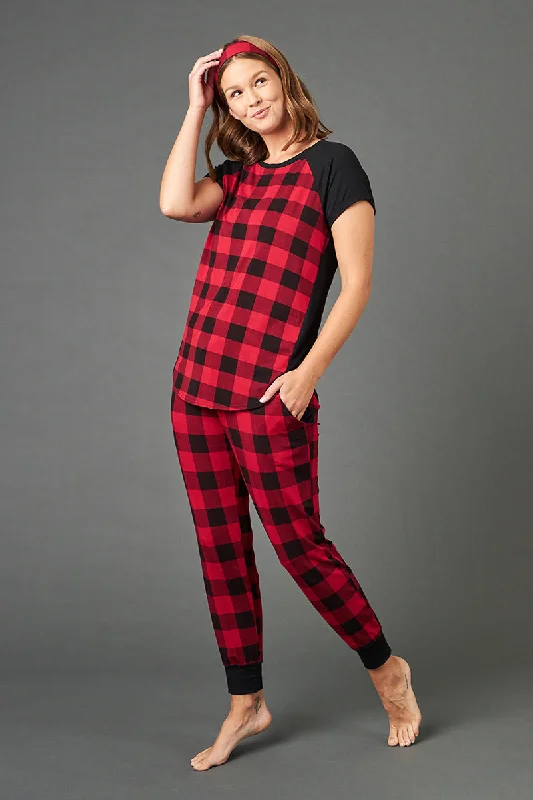T-Shirt Harem Set-- Solid Color Striped Floral