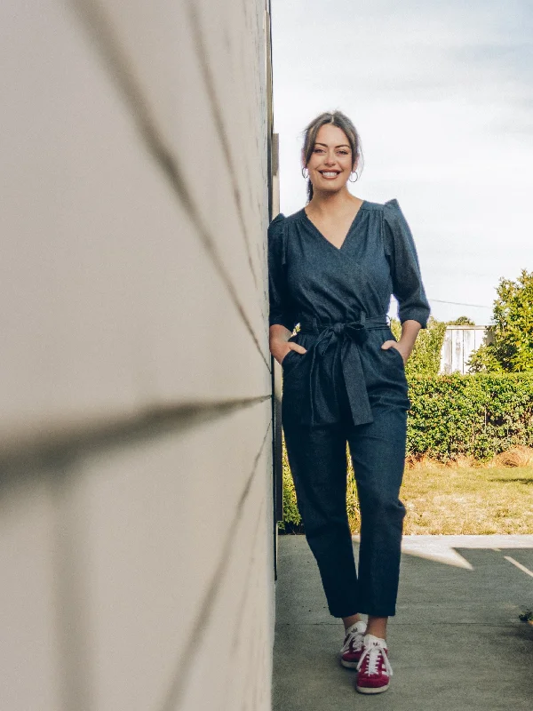 Energize Jumpsuit Wide-leg black jumpsuit, Elegant, Comfortable, Street style