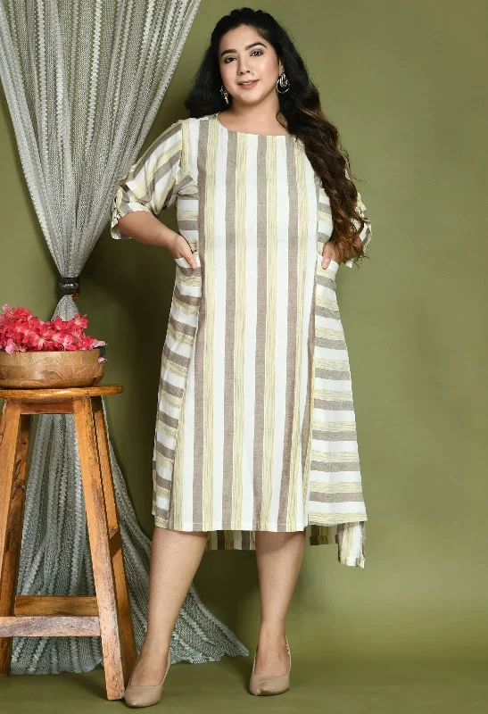 Women Solid Plus Size Beige Jumpsuits & Sets White jumpsuit, Classic style, Elegant, Summer wear