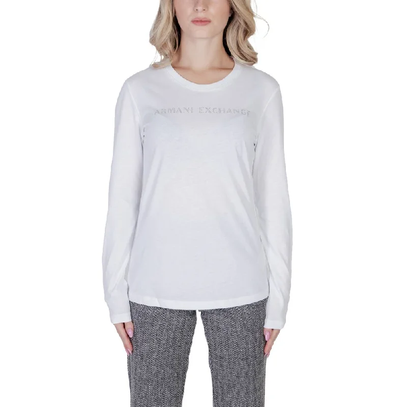White Cotton Tops & T-shirt -- Basic T-Shirt Crew Neck Short Sleeve