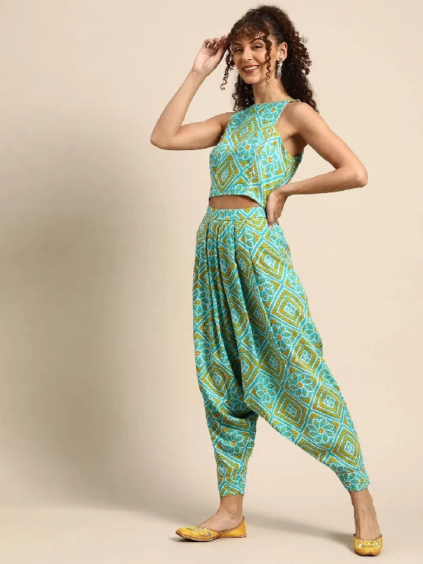 Women Solid Standard Aqua Blue Jumpsuits & Sets Vintage jumpsuit, Retro style, Fashionable, Trendy