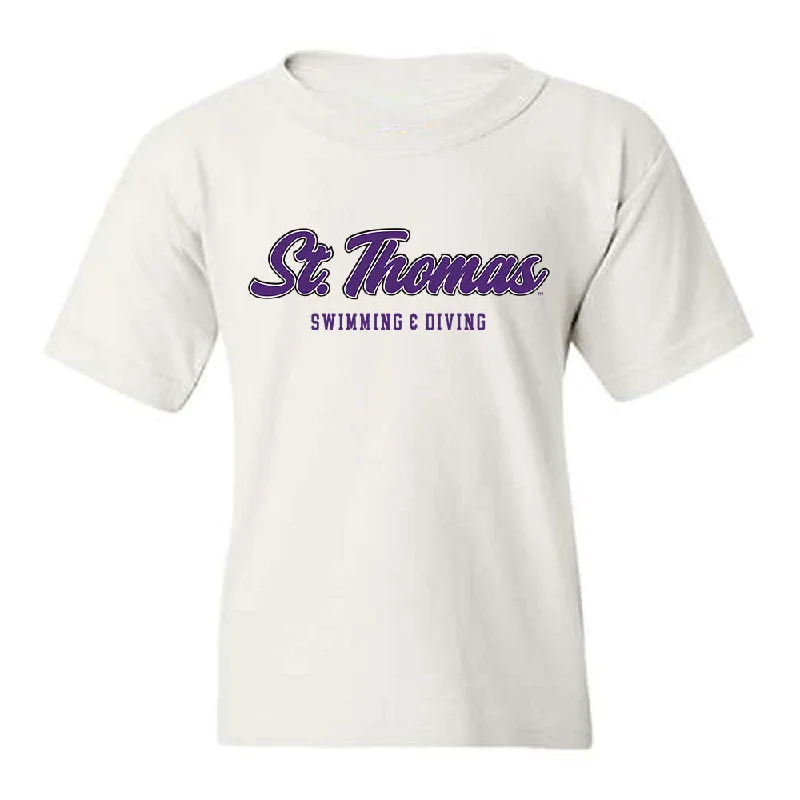 UST - NCAA Women's Swimming & Diving : Grace Hehr - Youth T-Shirt