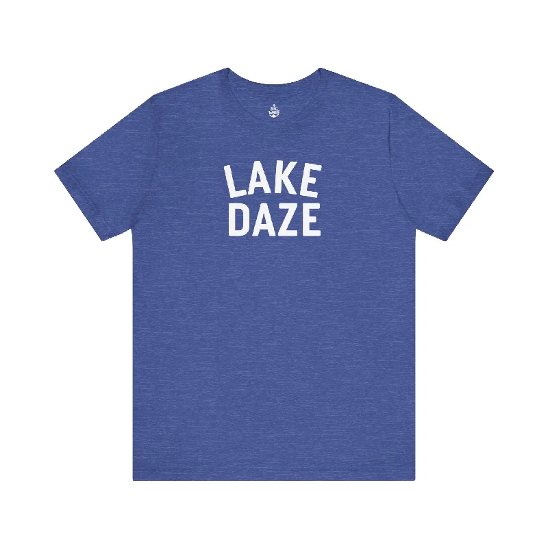 Lake Daze T-shirt-- Zippered Buttoned Snapped