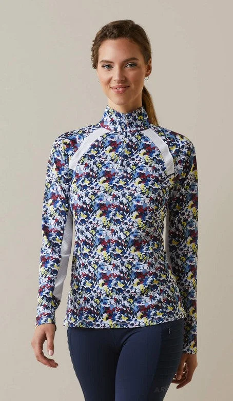 Blue Camo Floral