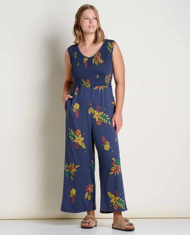 Toad & Co T1782401 Gemini V Sleeveless Jumpsuit Layered jumpsuit, Fashionable, Trendy, Chic