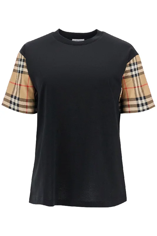 Regular Logo T-shirt-- Solid Color Striped Floral
