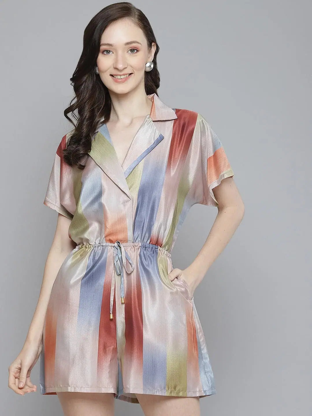 Women Printed Multicolor Jumpsuits & Sets Animal print jumpsuit, Bold pattern, Fashion statement, Unique