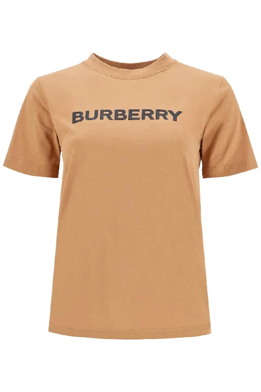 Regular Logo T-shirt-- Collared T-Shirt Boat Neck A-Line