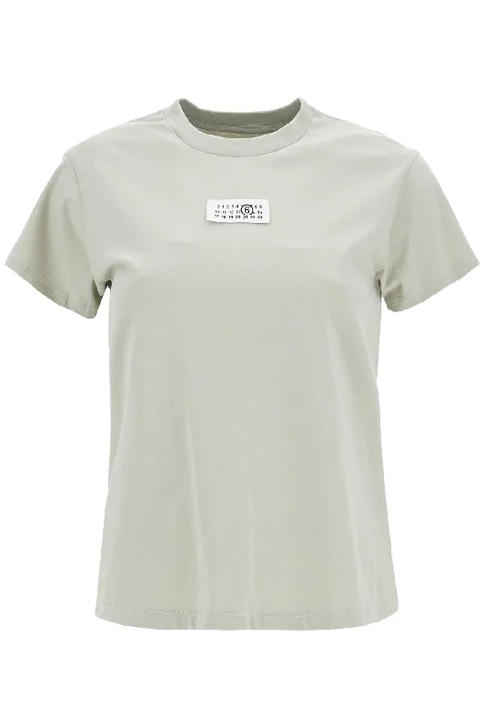 T-shirt With Logo Label