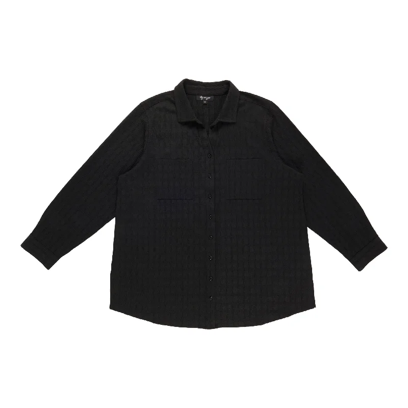 lily morgan Women's Plus Button-Up Shirt