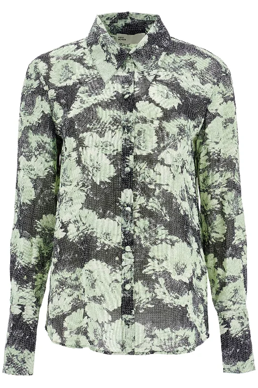 Printed Viscose Shirt-- Casual Formal Business