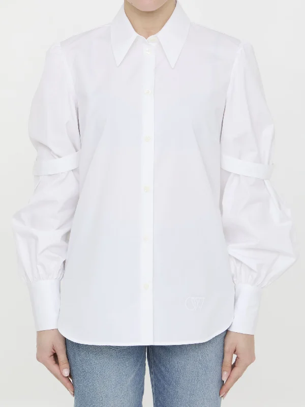 Popeline Shirt With Straps-- Plaid T-Shirt Polka Dot Checkered