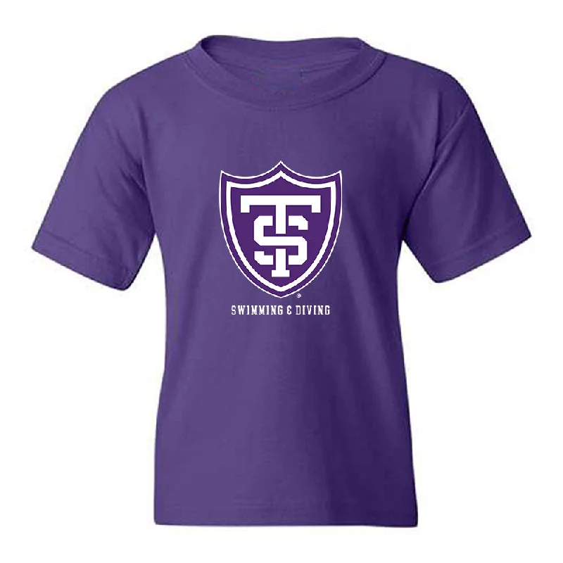 UST - NCAA Women's Swimming & Diving : Jordyn Davis - Youth T-Shirt
