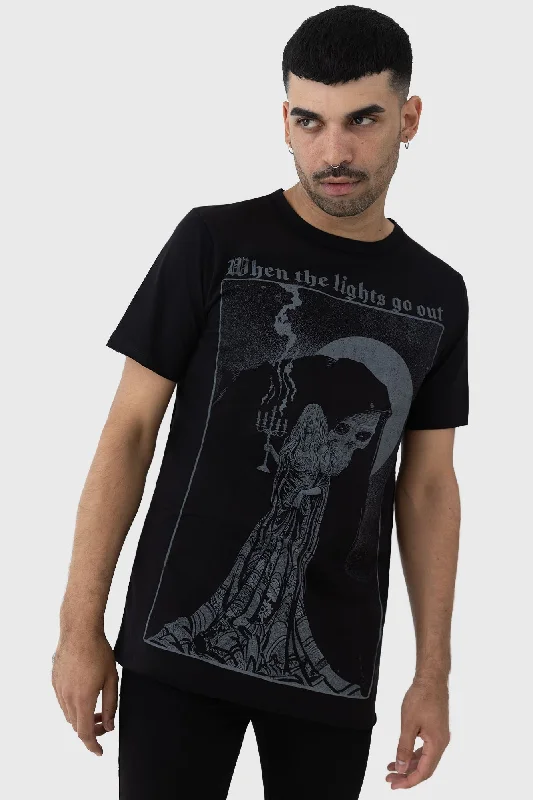 Lights Out T-Shirt-- Nylon Fabric Polyester Fabric Spandex Fabric