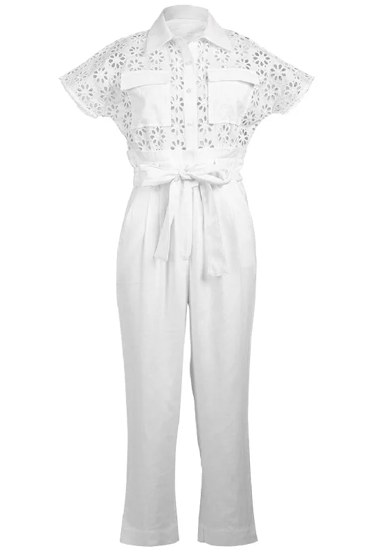 Chase Short Sleeve Jumpsuit Sleeveless backless jumpsuit, Sexy, Elegant, Comfortable