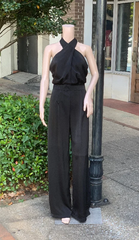 thick cross neck jumpsuit Luxe jumpsuit, Elegant, Chic, Fashion-forward