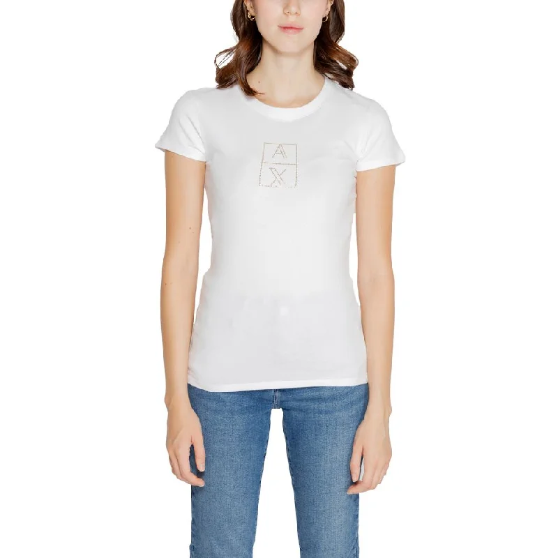 White Cotton Tops & T-shirt-- Oversized T-Shirt Spandex breathable