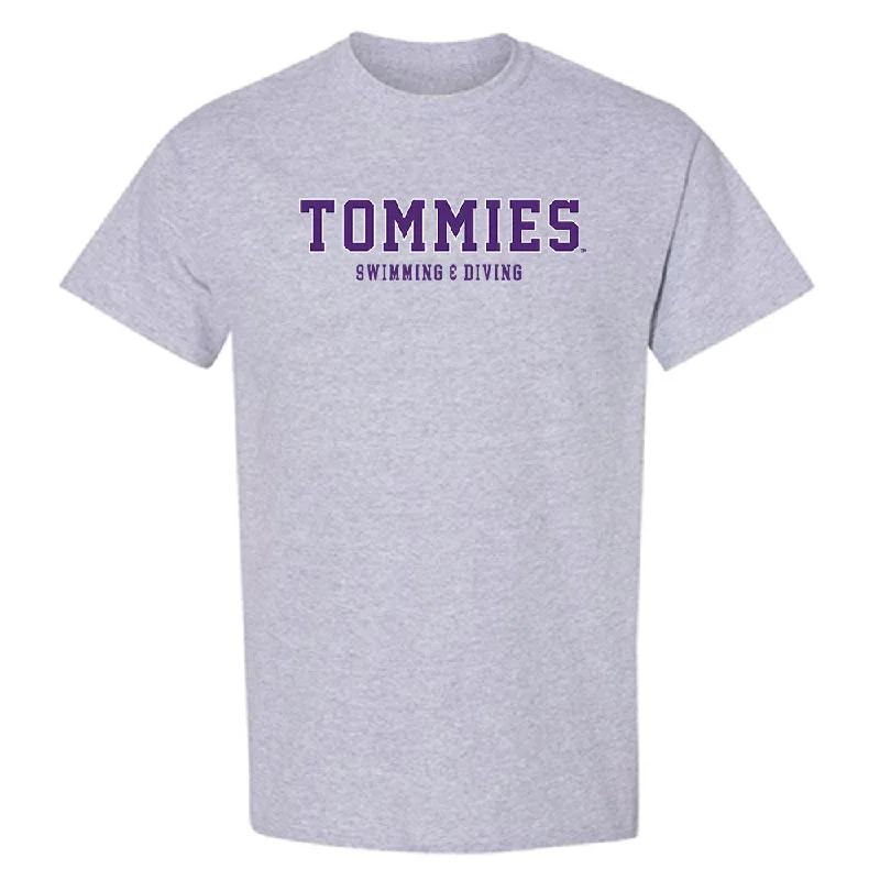 UST - NCAA Women's Swimming & Diving : Grace Hehr - T-Shirt