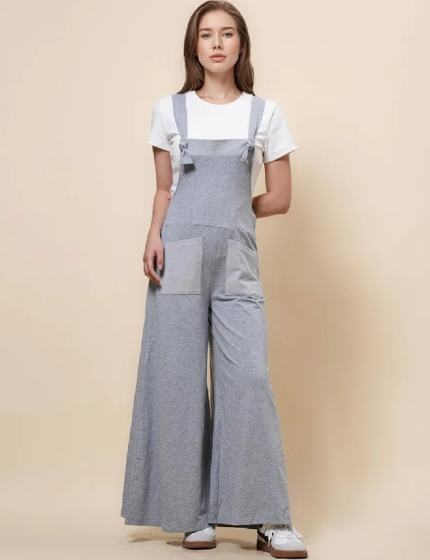 Ladies Wide Leg Relaxed Overall Strape Jumpsuit SKJ4888 Vintage-inspired jumpsuit, Retro style, Trendy, Chic