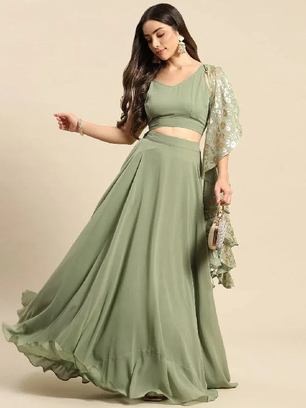 Women Solid Standard Pista Green Jumpsuits & Sets Wide leg black jumpsuit, Elegant, Formal wear, Chic Women Solid Standard Pista Green Jumpsuits & Sets Wide leg black jumpsuit, Elegant, Formal wear, Chic