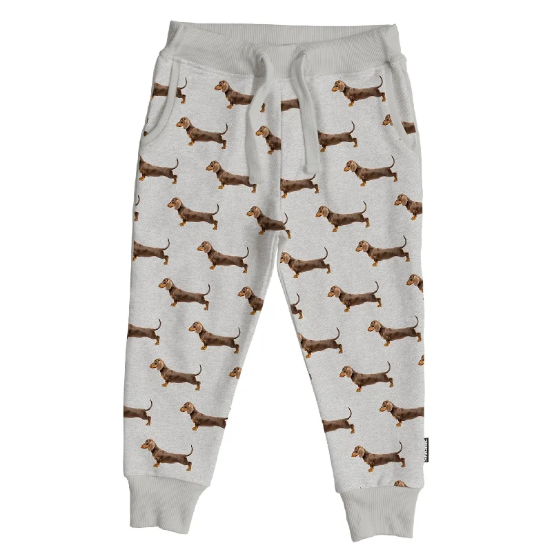 SNURK James Gray Pants Kids Chic Wool Trousers