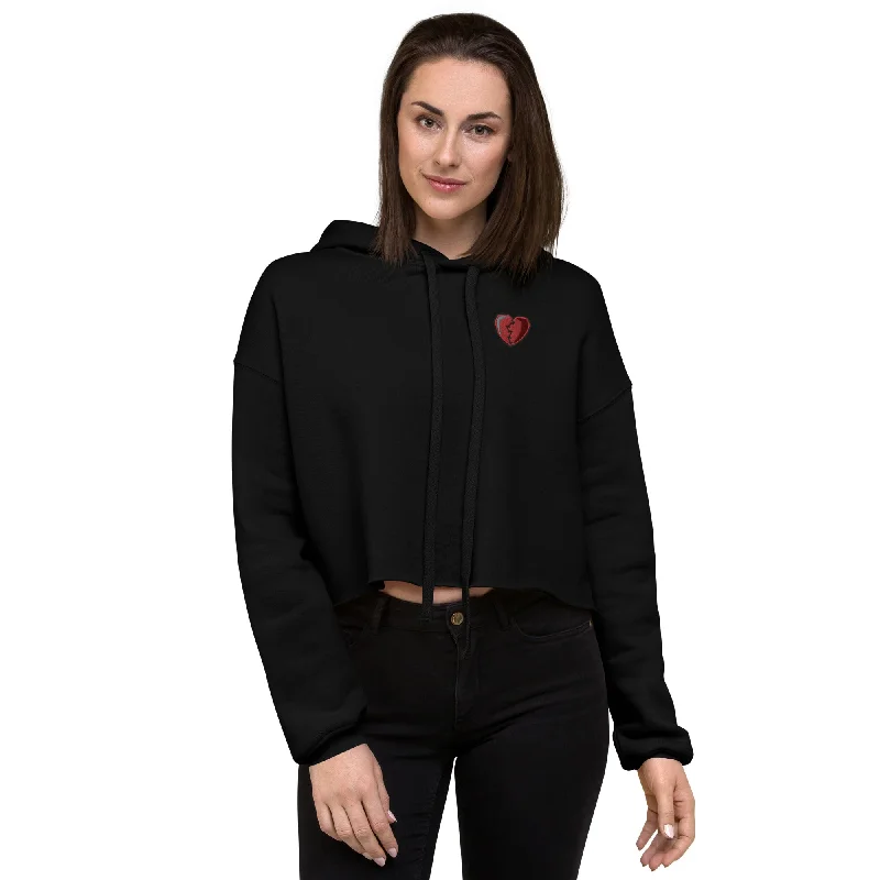 Healed Heart | crop hoodie