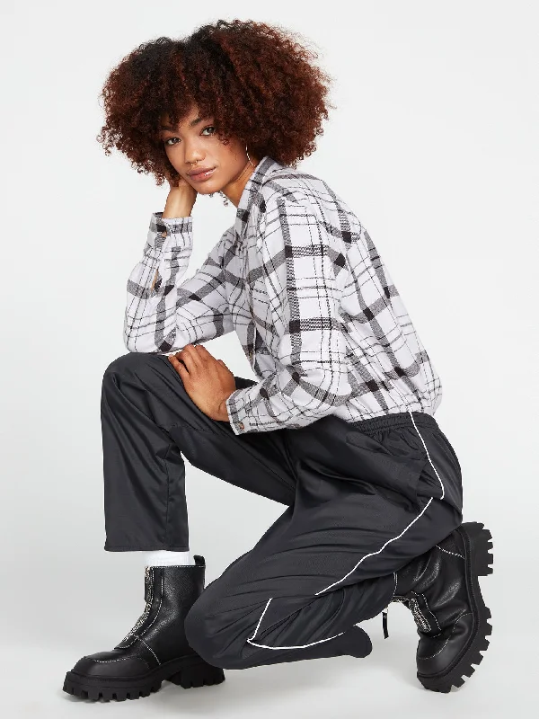 Wind It Up Jogger Pants - Black Soft Stretch Leggings