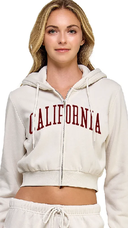 Relaxed Fit Crop Hoodie 067 Hoodie with Cropped Fit Short Trendy