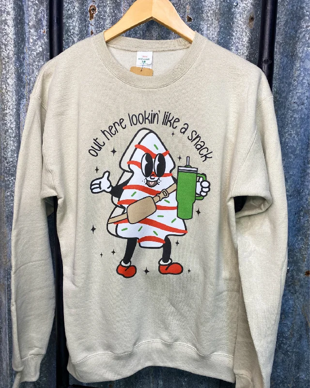 Out Here Lookin' Like A Snack Sweatshirt Hooded Sweatshirt Casual Wear Street Style