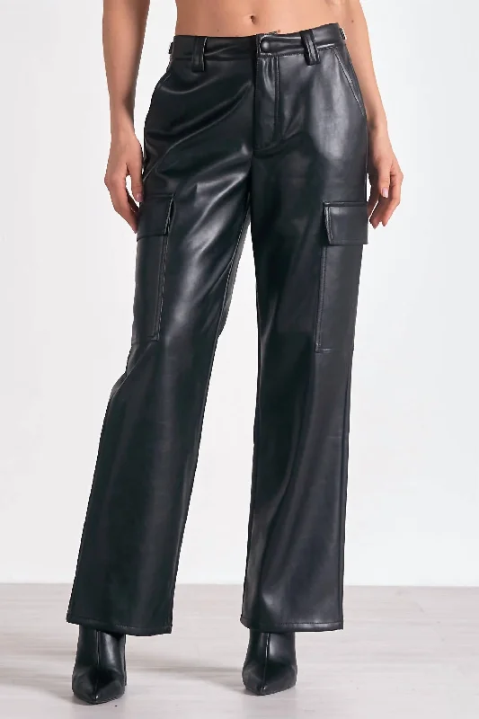 Mantio Pant In Black Casual Skinny Fit Pants