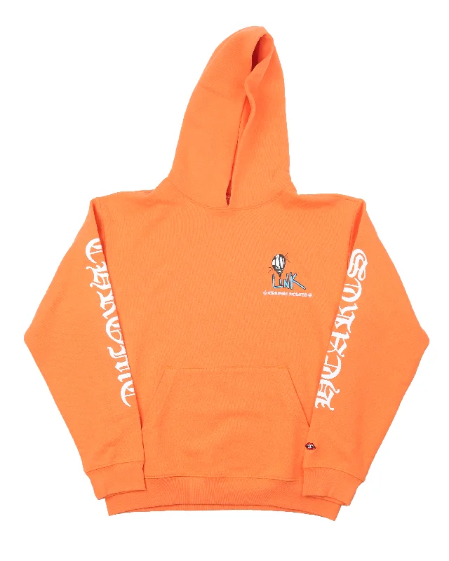 Matty Boy 'BUILD' Logo Hoodie Hoodie with Typography Text Message