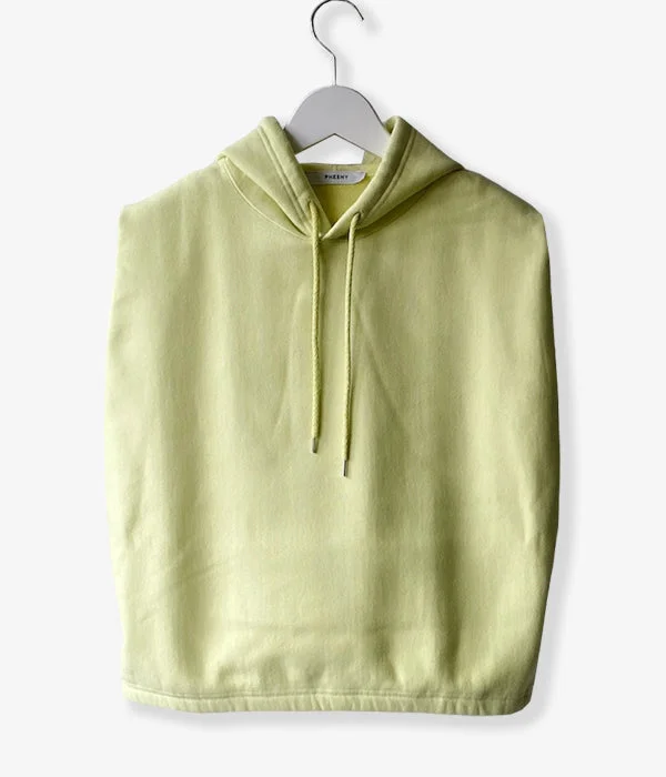 PHEENY/ATHLETIC FLEECE N/S HOODIE(LIME) Hoodie with Slim Fit Tailored Modern