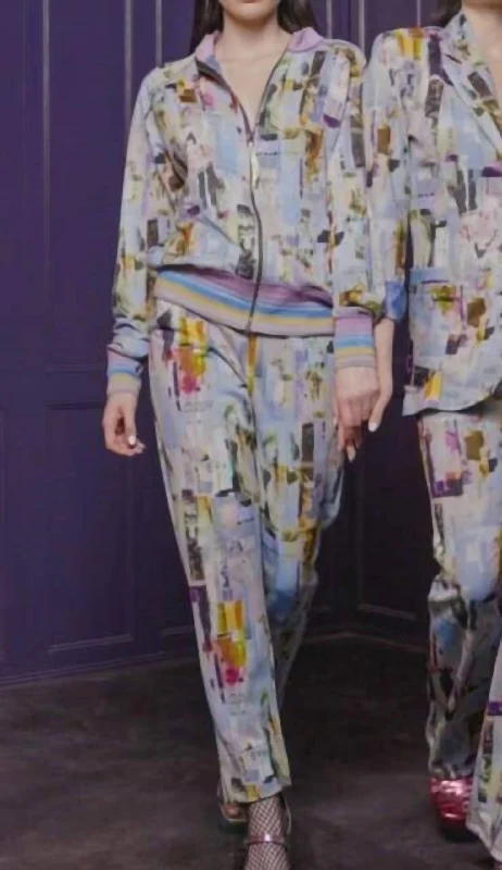 Pants In Multi Cozy Full-Length Pants