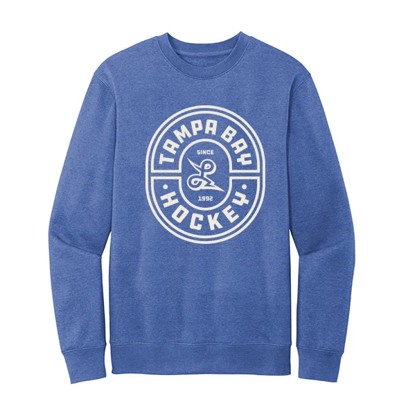 Tampa Bay Hockey Oval Crew Sweatshirt