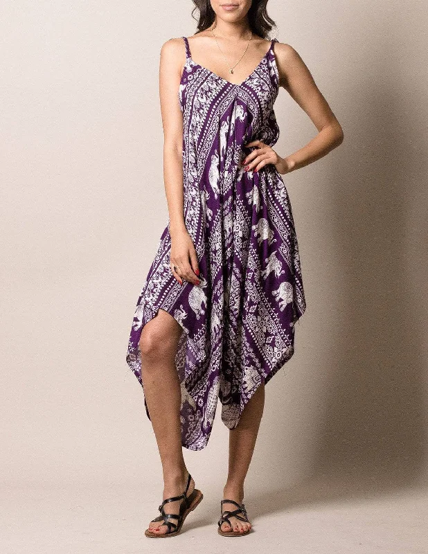 Elephant Print Jumpsuit
