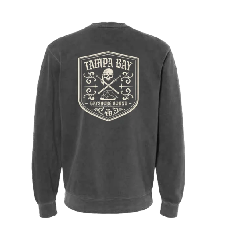 For the Bay Krewe Badge Sweatshirt
