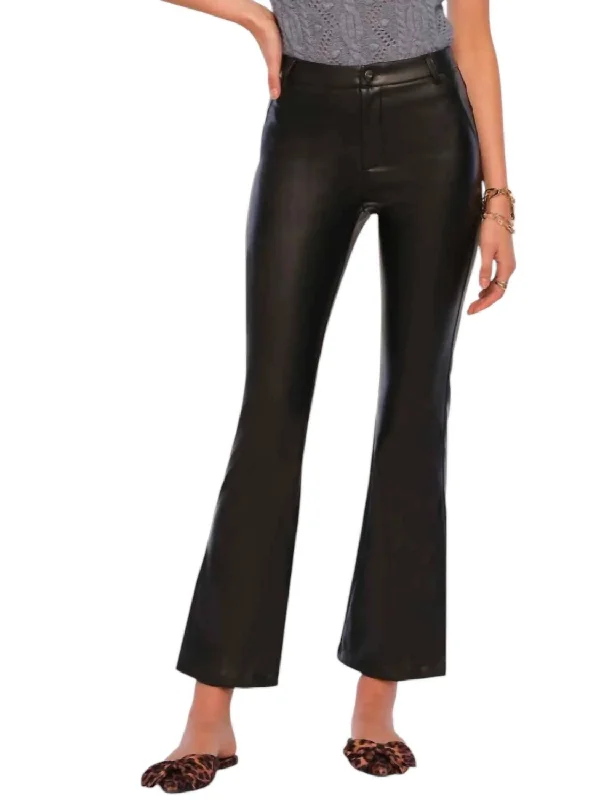Ariel Pants In Black Classic Pleated Pants
