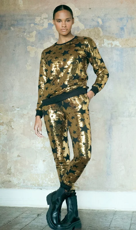 Any Old Iron Goldie Sweatshirt Hoodie with Lining Warm Insulated
