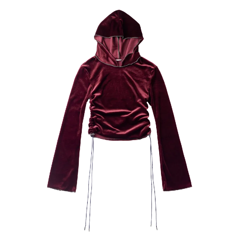 Velor hoodie