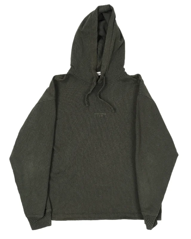 Franklin Oversized Reversed Logo Hoodie Hoodie with Side Slits Relaxed Casual