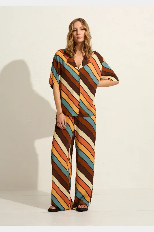 AUGUSTE THE LABEL Martha pant - Cicely stripe
