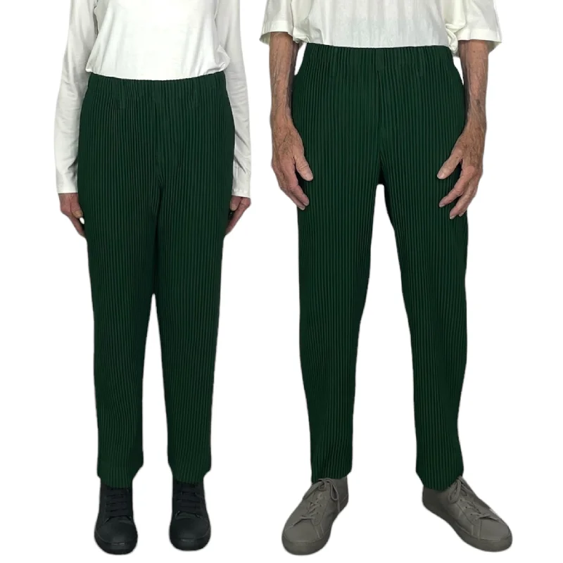 TAILORED PLEATS 1 STRAIGHT LEG PANT Comfortable Fleece Pants