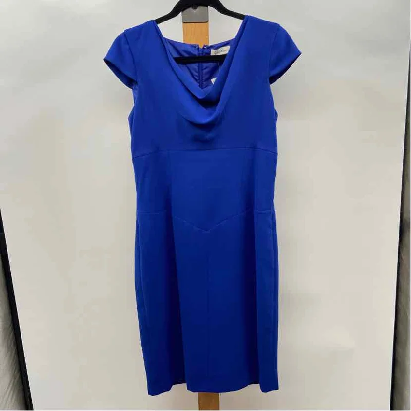 Calvin Klein Women's Size 6 Blue Solid Dress Tunics Recommended stylist