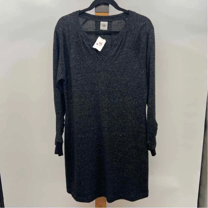 CABI Women's Size S Black Heathered Dress Tunics Occasion special