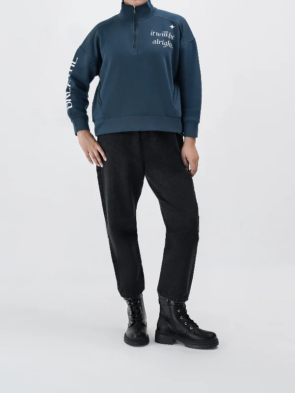 "LYNX" Casual Mom Fit Denim Pant Soft Cotton Pants