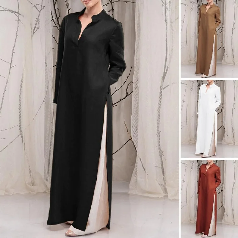 Women's Fashion cozy dress L B-89787 Tunics Custom made