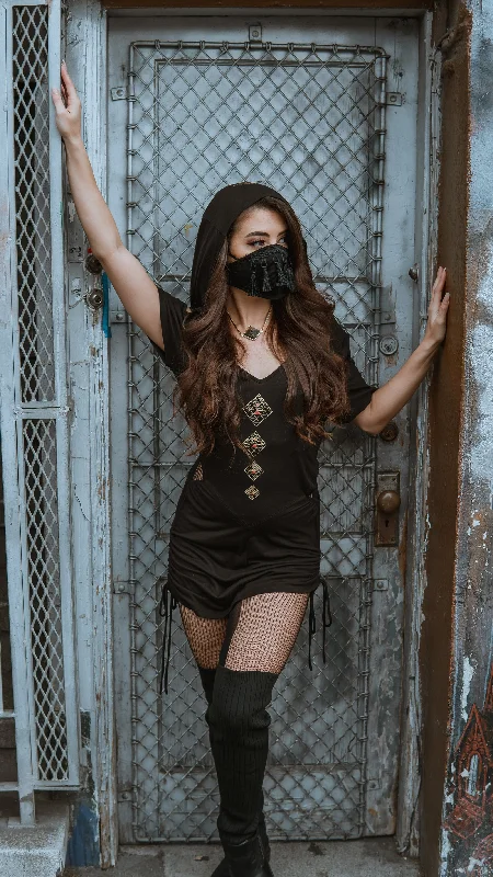 Pyramid Hoodie Top/dress Graphic Hoodie Design Print