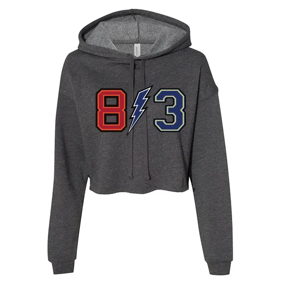 Ladies 813 Cropped Hoodie