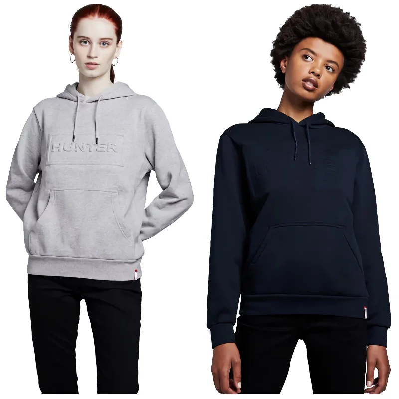 Hunter Ladies Original Logo Hoodie Hoodie with Typography Text Message